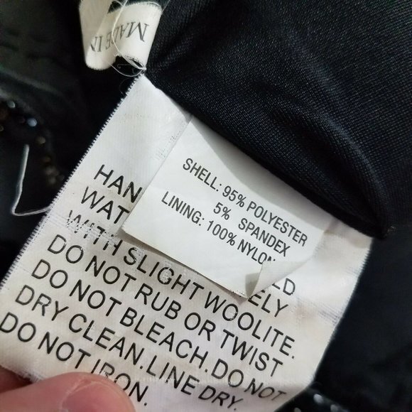 Mandalay Lord & Taylor Gray Beaded Spaghetti Strap - Picture 8 of 10